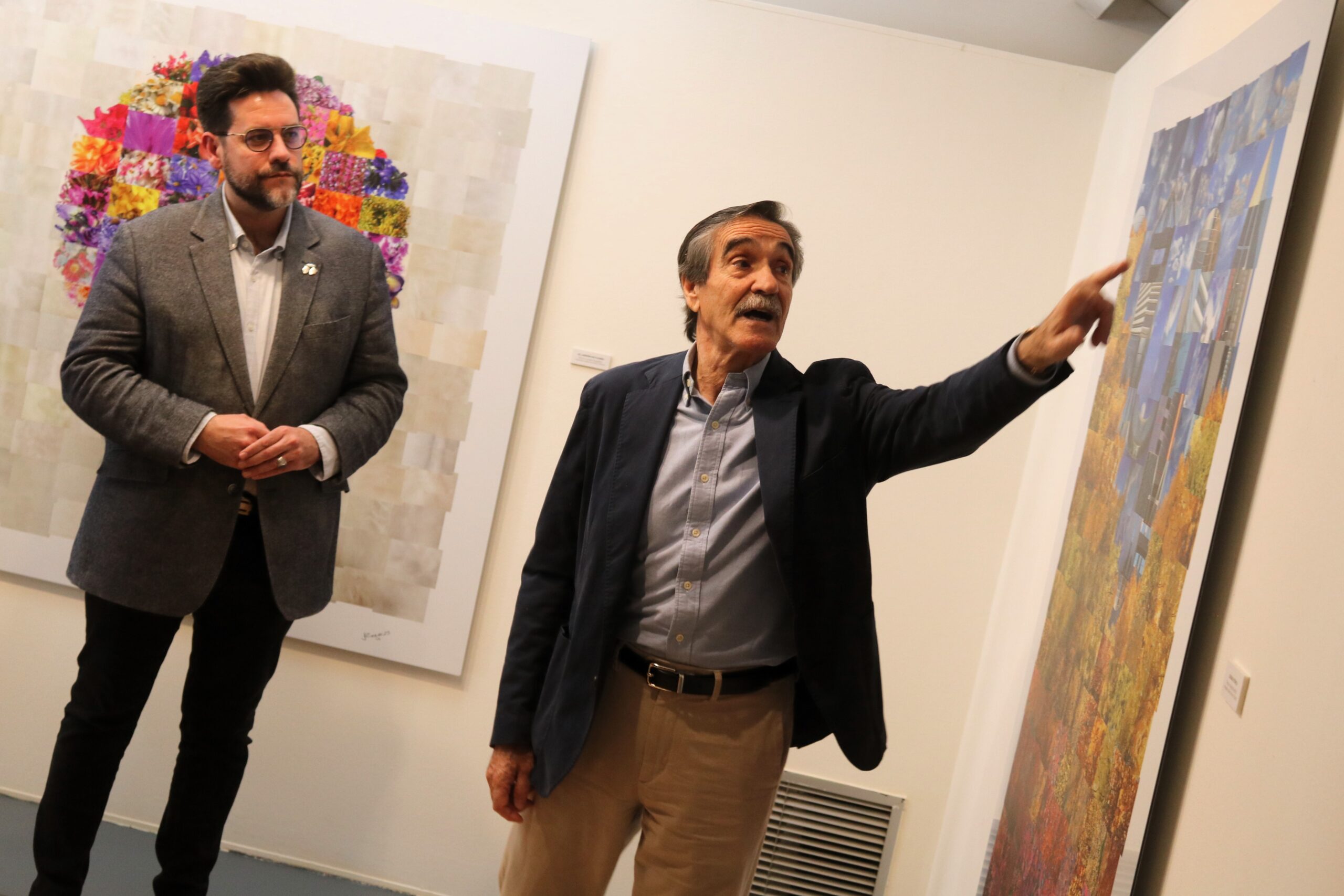 Inauguración de la Exposición «Antagonía» de Javier Rego en Santa María La Rica