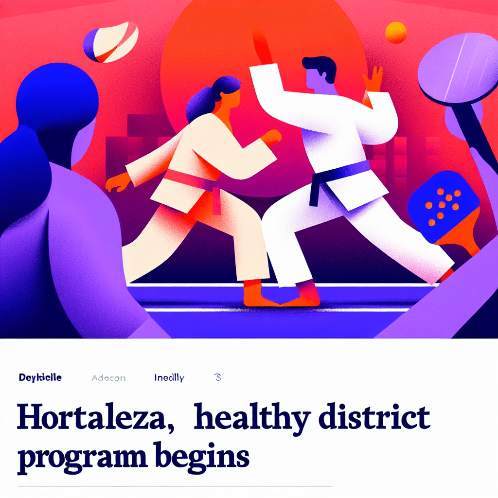 Inicia el programa ‘Hortaleza, distrito saludable’ con judo y un torneo de pickleball