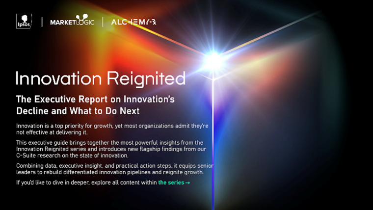 Innovación Transformadora: El Motor del Crecimiento Futuro Según Ipsos, Alchemy-Rx y Market Logic