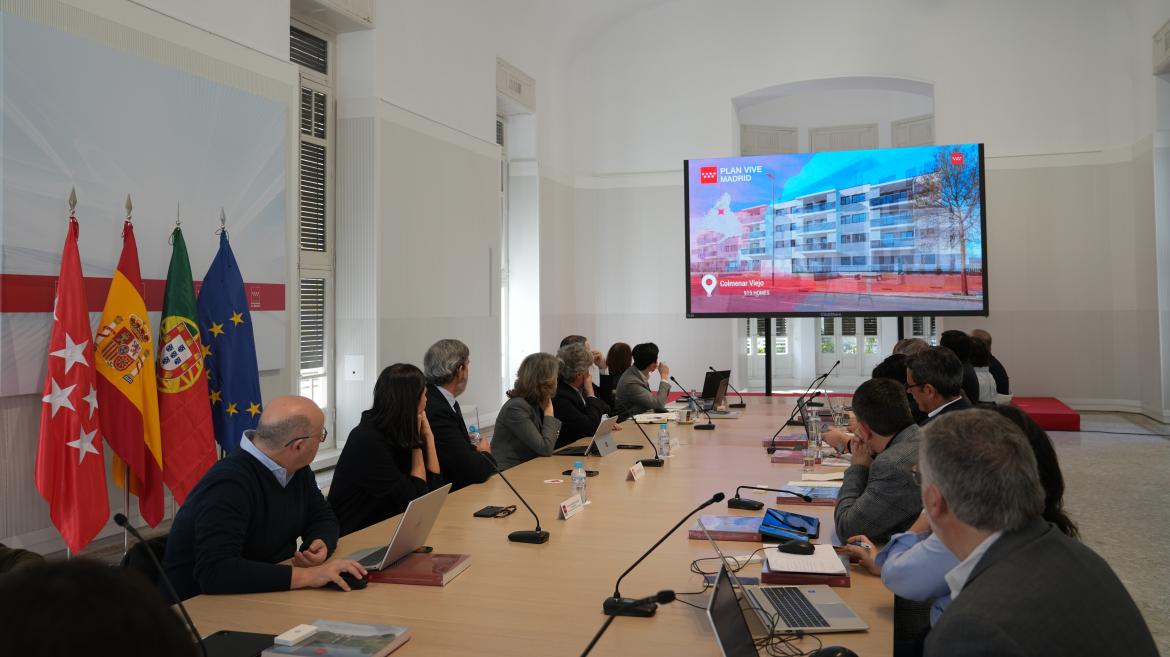 Intercambio de Estrategias: Madrid y Portugal Colaboran en Políticas Regionales de Vivienda y Plan Vive