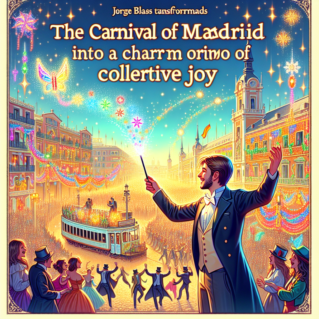 Jorge Blass Transforma el Carnaval de Madrid en un Encanto de Alegría Colectiva
