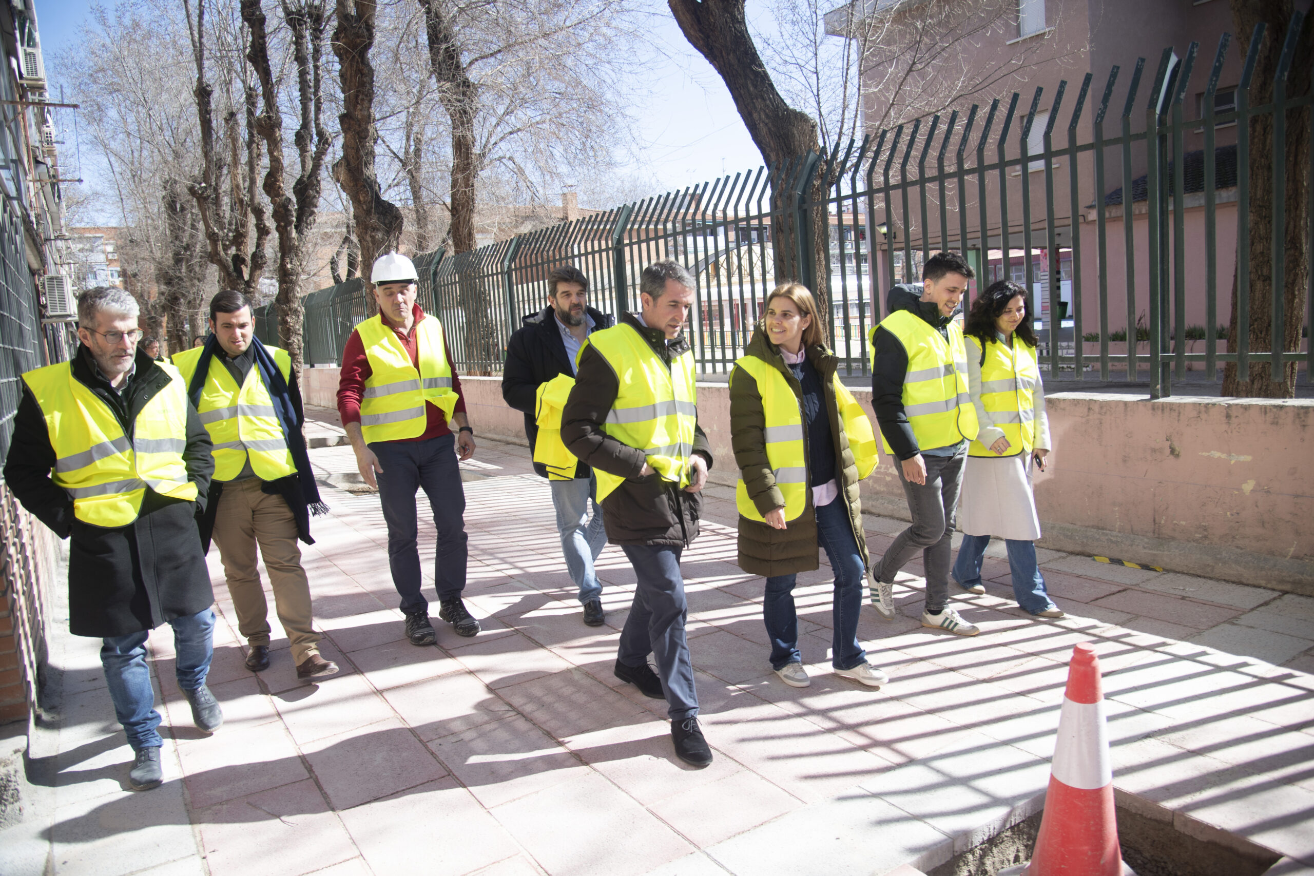 La Alcaldesa Resalta Inversiones en Todos los Barrios Durante Visita a Obras en Distrito II de Alcalá