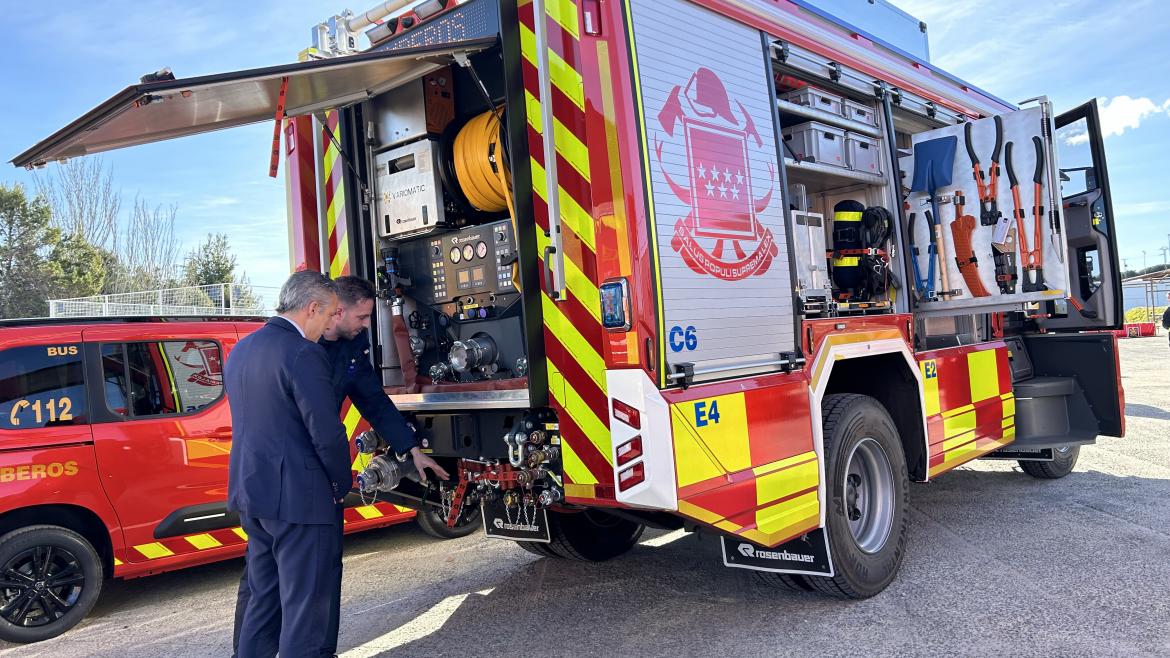 La Comunidad de Madrid Destina 11 Millones de Euros para Modernizar la Flota de Bomberos con 13 Nuevos Vehículos