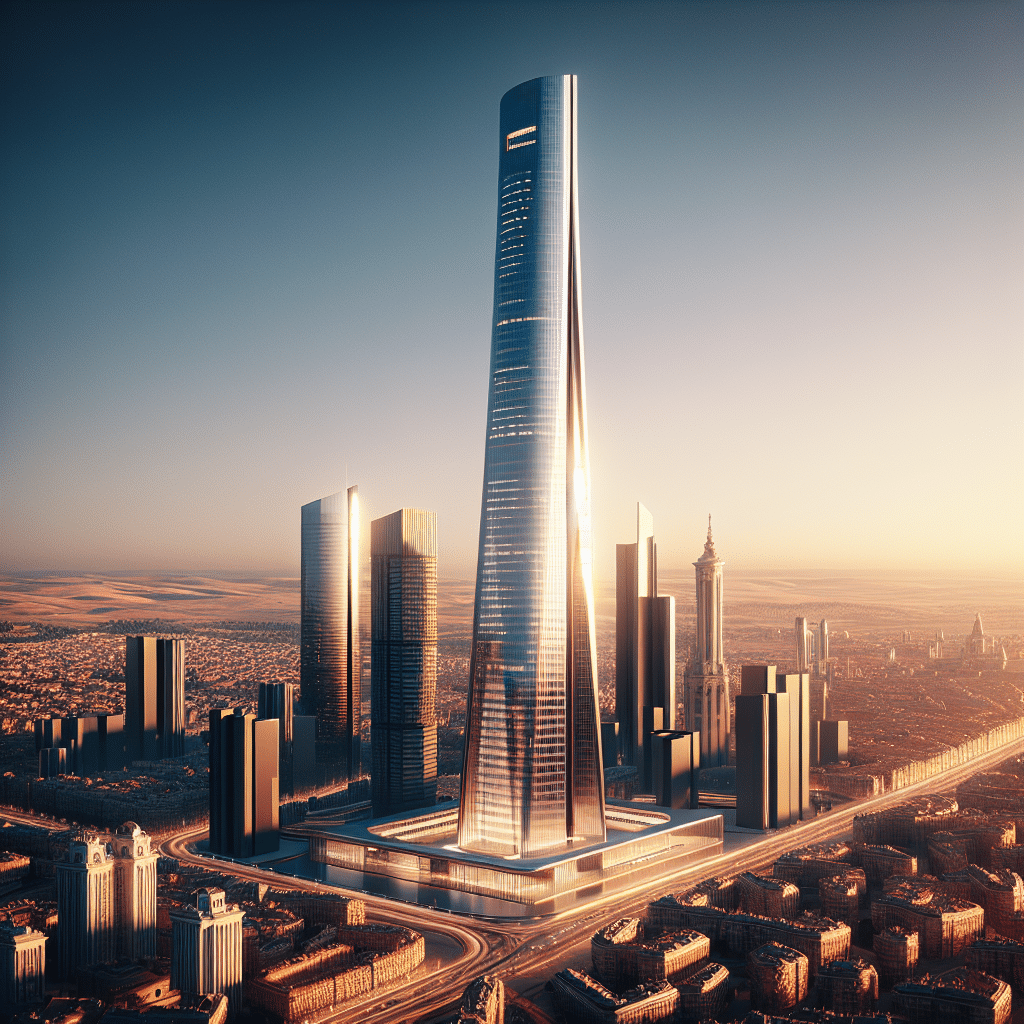 La Torre Madrid Nuevo Norte será el edificio más alto de Europa Occidental con 330 metros.