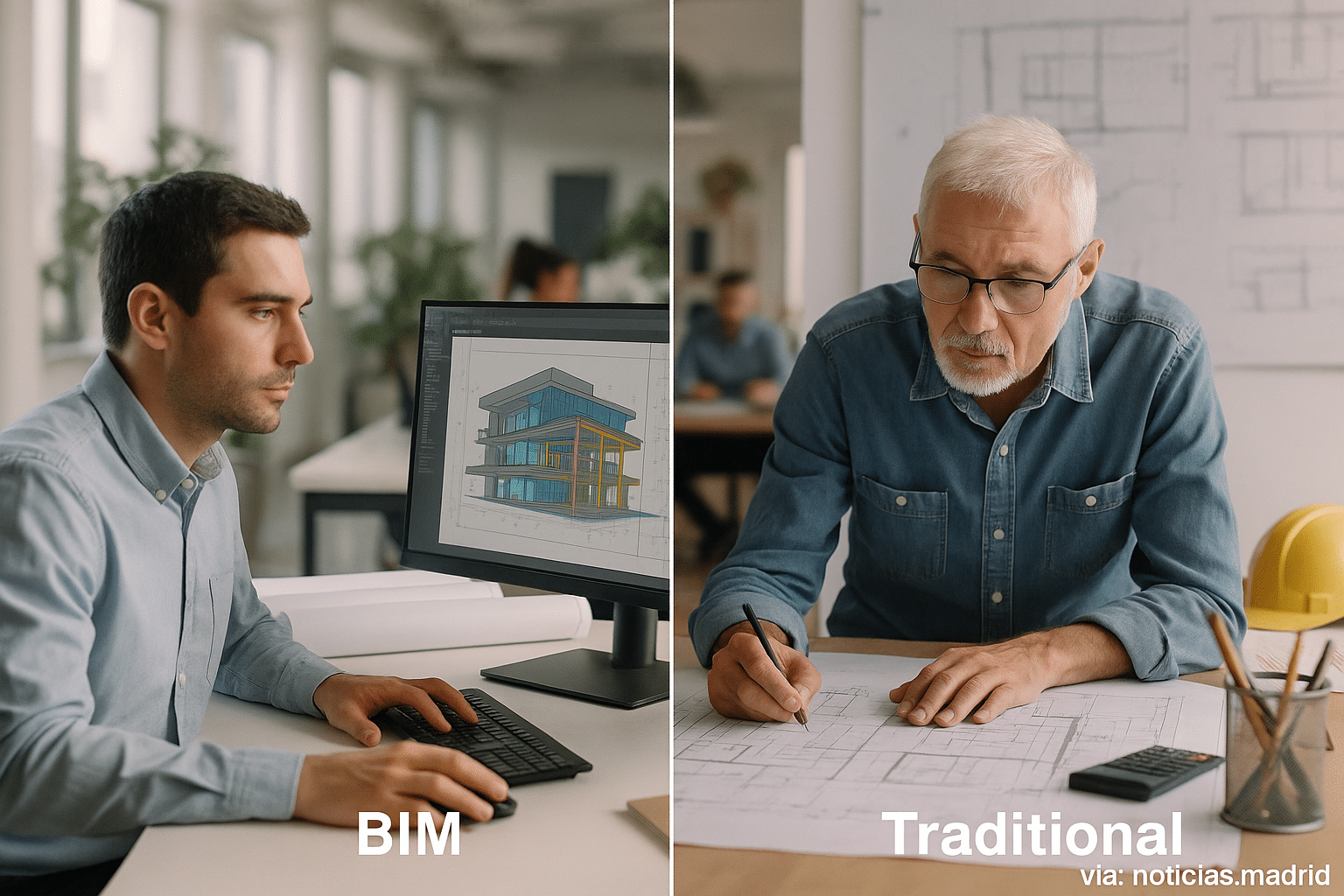 La brecha entre la adopción de BIM y la continuidad en métodos tradicionales de trabajo en 2026