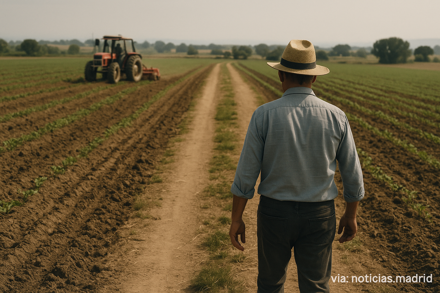 La disminución de 139.000 afiliados en el sector agrícola español desde 2018 refleja un proceso de declive en el empleo rural