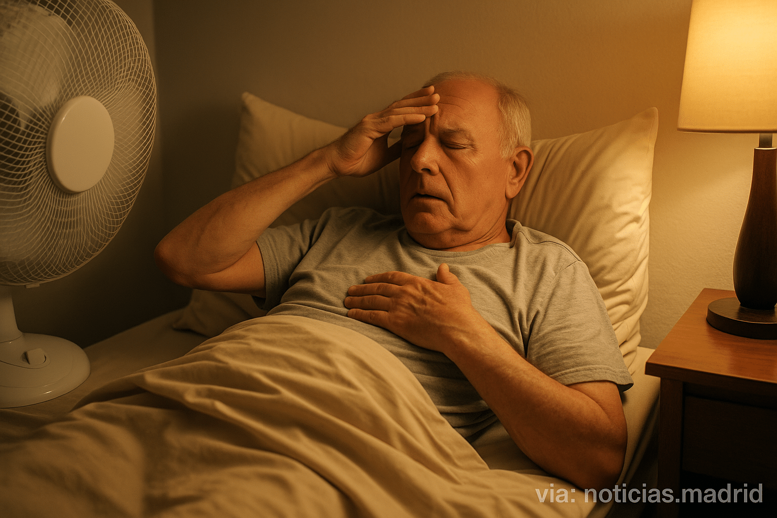 La influencia de temperaturas cálidas en el sueño y la salud cardiovascular en adultos mayores
