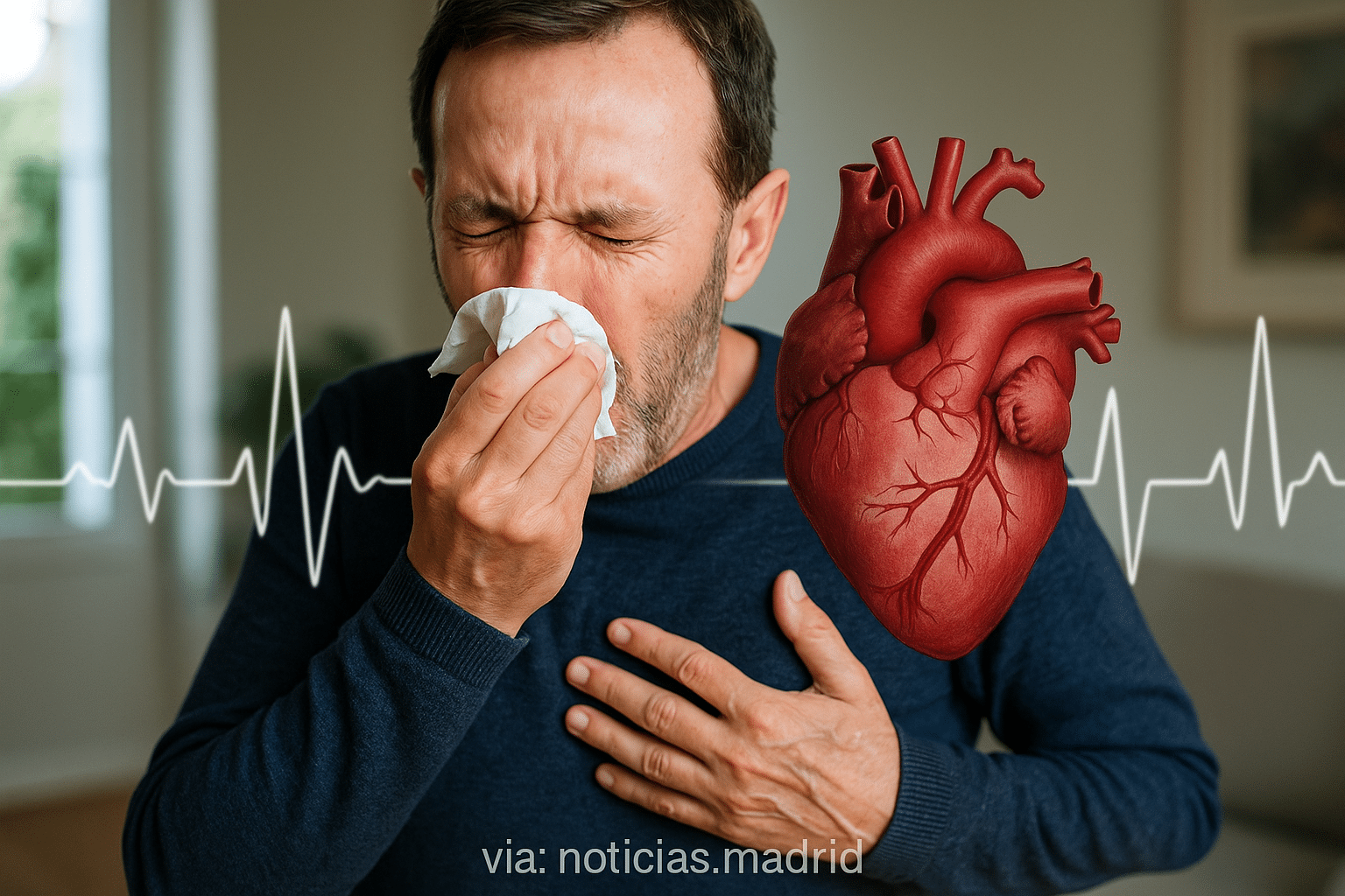 La persistente creencia de que un estornudo puede detener el corazón a pesar de la evidencia de los movimientos cardíacos
