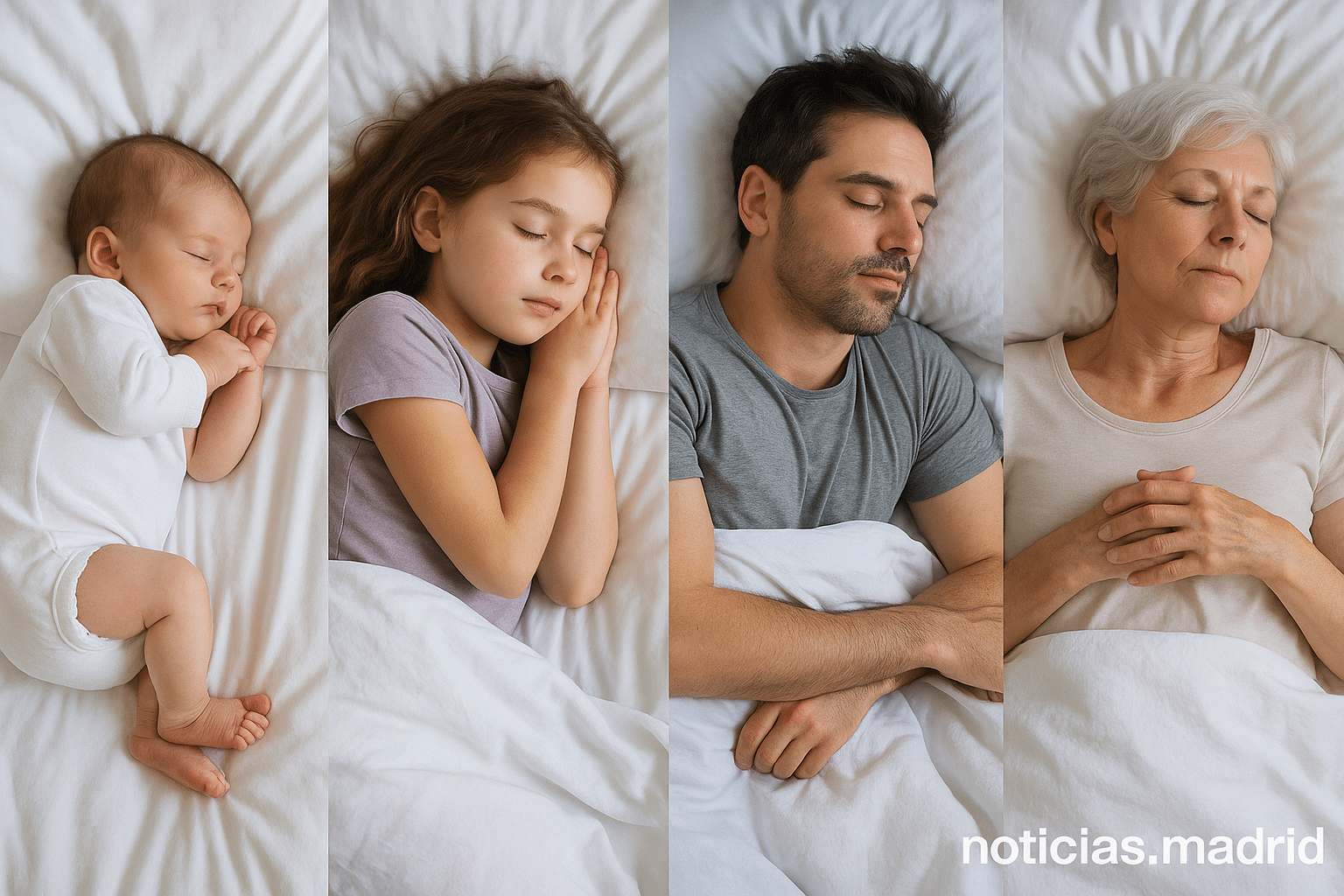 La transformación del sueño a lo largo de la vida: recomendaciones de los expertos en cada etapa