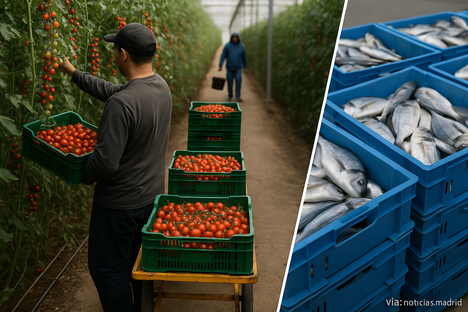La venta no etiquetada de productos del Sáhara Occidental en la UE genera inquietud entre productores españoles de tomates Cherry y pescado barato
