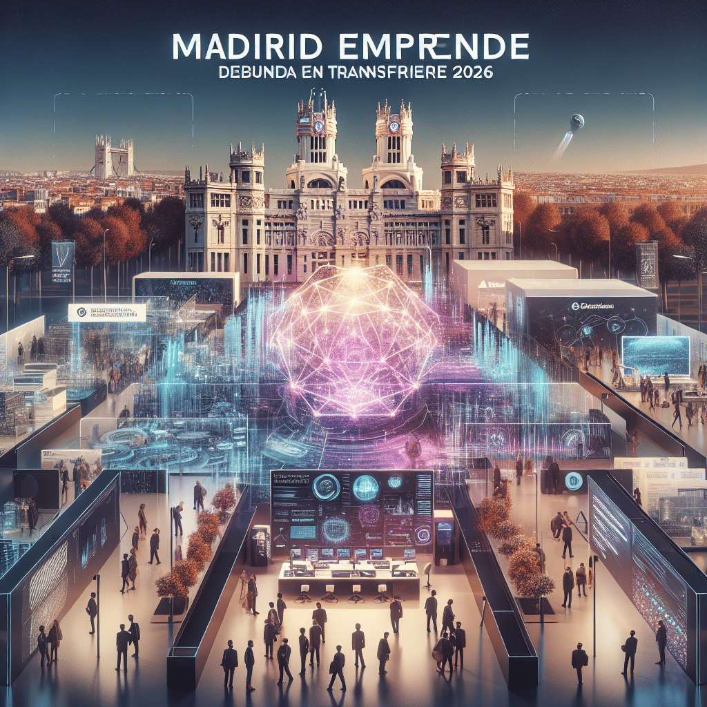 Madrid Emprende debuta en Transfiere 2026 con enfoque en deep tech e innovación territorial