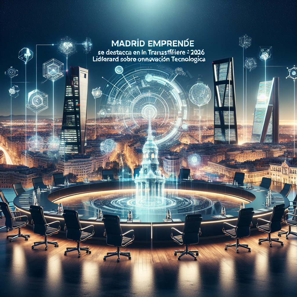 Madrid Emprende se destaca en Transfiere 2026 liderando debates sobre innovación tecnológica