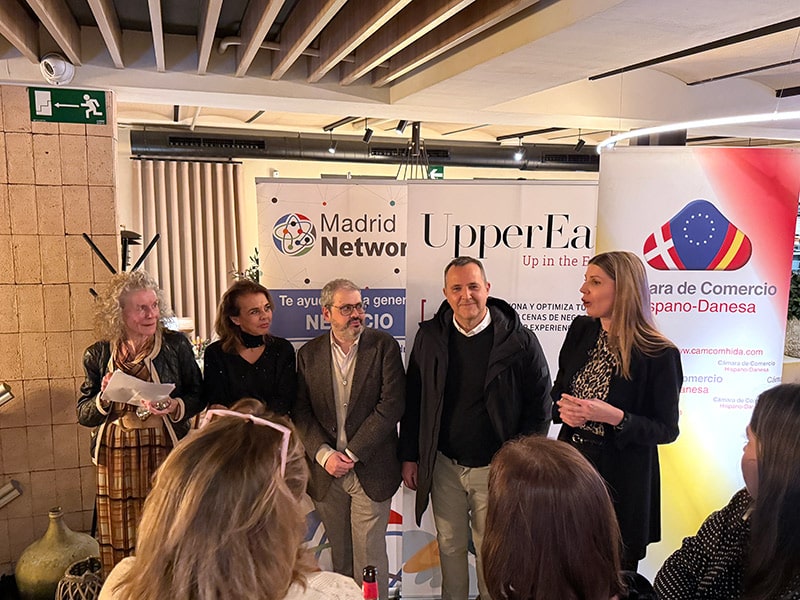 Madrid Network y la Cámara Hispano-Danesa Unen Fuerzas para Potenciar la Innovación en el Afterwork Networking