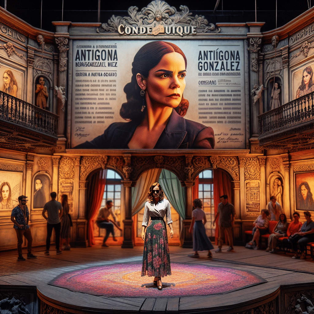 Marina de Tavira Presenta ‘Antígona González’ en Condeduque