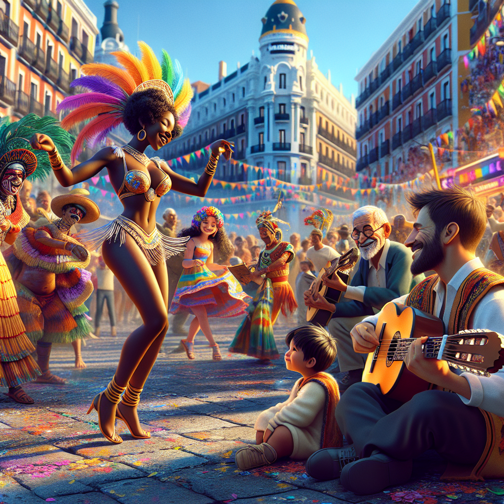 Más de 30.000 Participantes Disfrutan del Carnaval en Madrid
