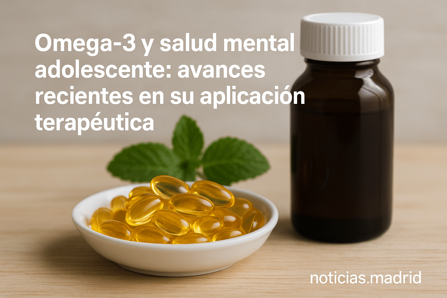 Omega-3 y salud mental adolescente: avances recientes en su aplicación terapéutica