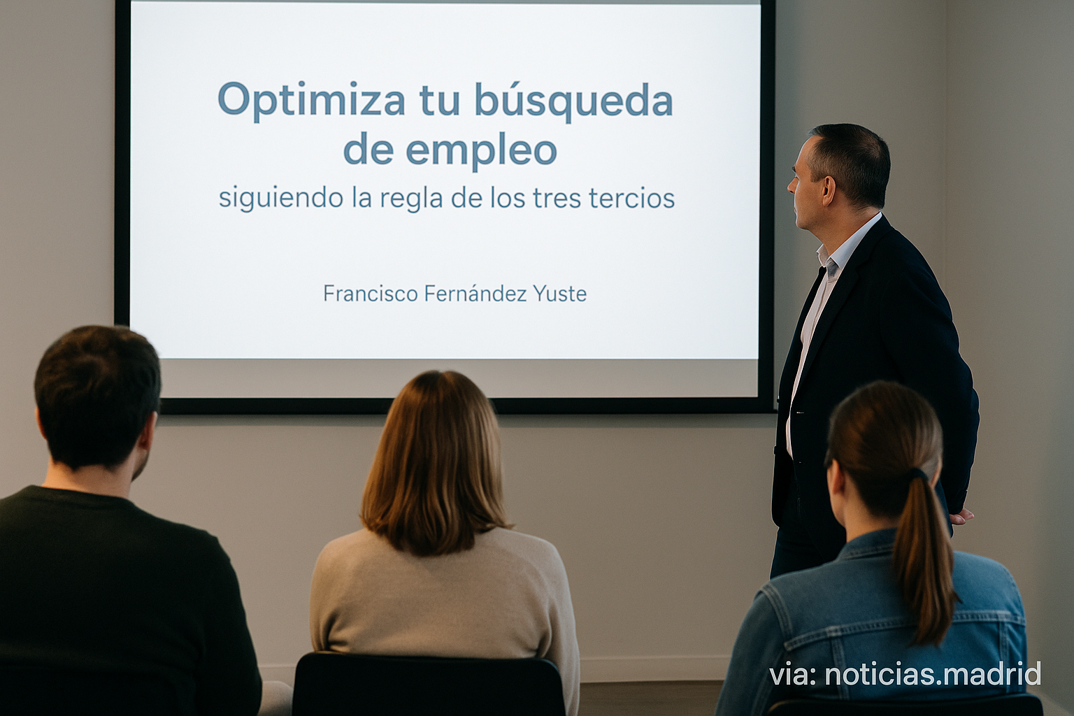 Optimiza tu búsqueda de empleo siguiendo la regla de los tres tercios con Francisco Fernández Yuste