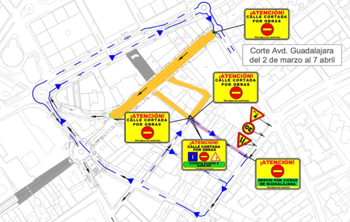 Policía Local Anuncia Nuevos Cortes de Tráfico en la Ciudad
