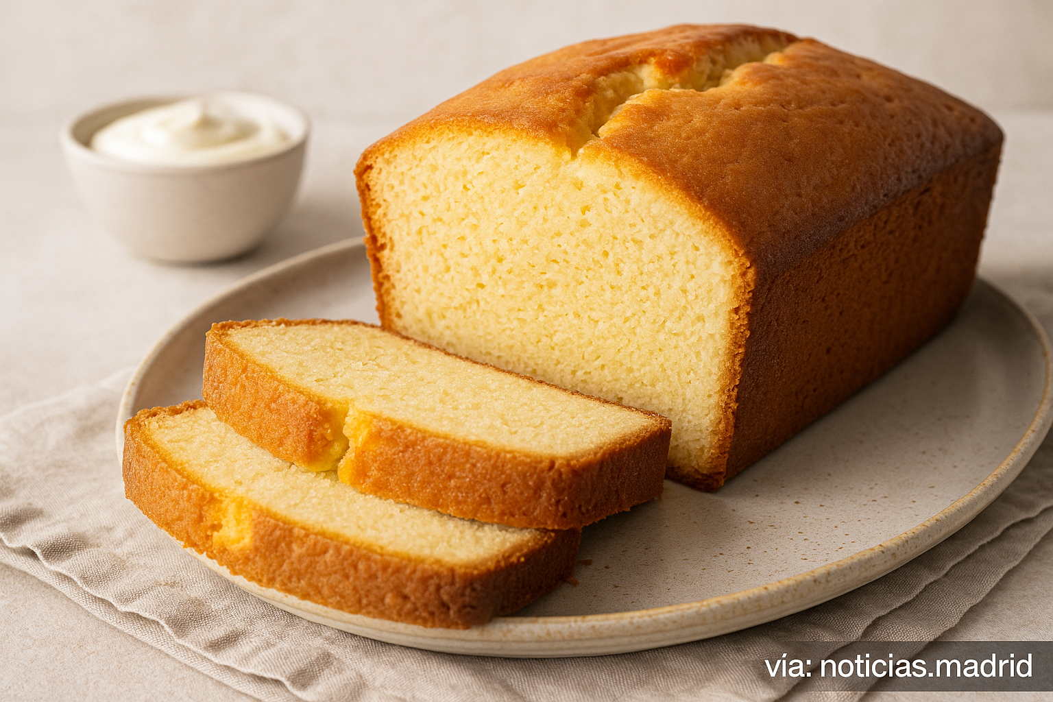 Pound Cake de Queso Crema: Un Bizcocho Denso y Sabroso Que Se Hornea en Frío
