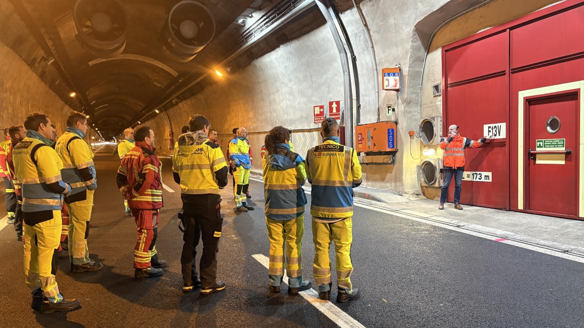 Preparación de Emergencias: Entrenamiento del SUMMA 112 en los Túneles de la AP6