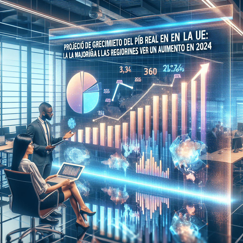 Proyección de Crecimiento del PIB Real en la UE: La Mayoría de las Regiones Verán un Aumento en 2024
