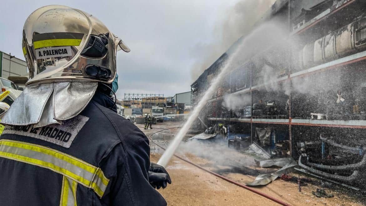Récord Histórico de Intervenciones del Cuerpo de Bomberos en la Comunidad de Madrid en 2025 con 20.897 Actuaciones