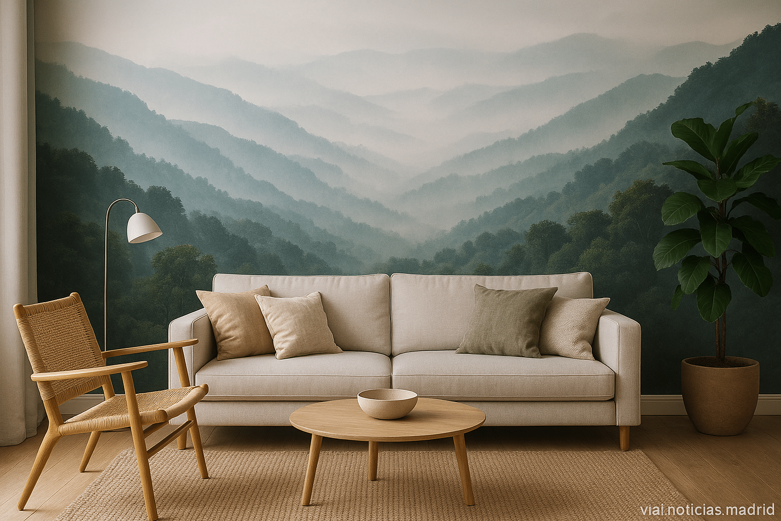 Renueva tu Espacio: Inspiradoras Ideas para Decorar con Fotomurales Estampados y Crear Sensación de Profundidad