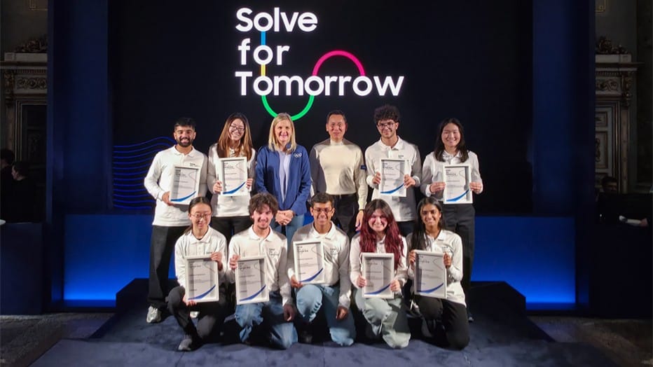 Samsung Presenta a los 10 Nuevos Embajadores Globales de «Solve for Tomorrow»