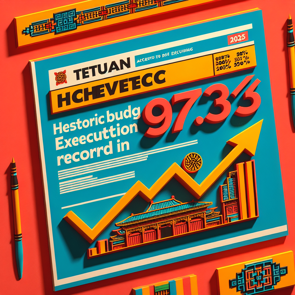 Tetuán Logra Récord Histórico de Ejecución Presupuestaria en 2025 con un 97,53%