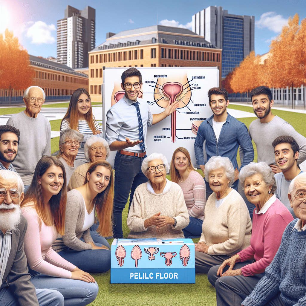 Universitarios enseñan a mayores hábitos saludables para cuidar el suelo pélvico en Madrid
