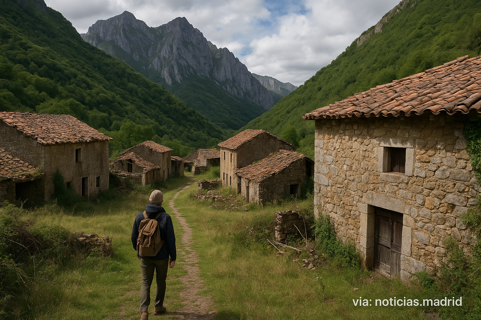 Vende un pueblo completo en el corazón de los Picos de Europa por solo 380.000 euros