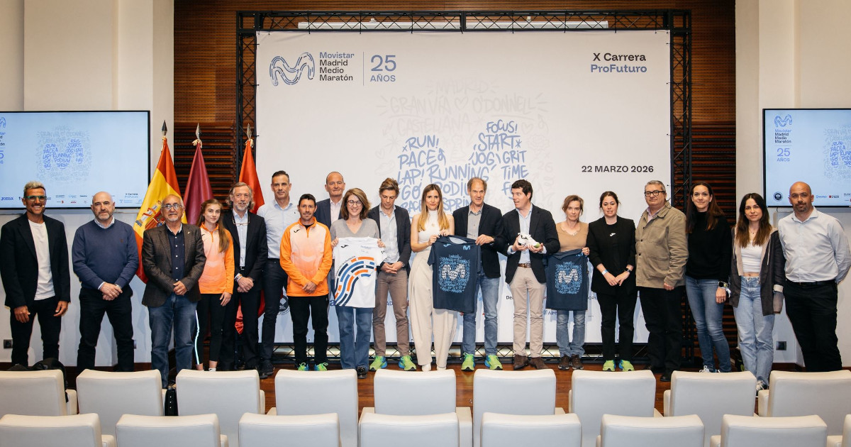 Celebración del 25º Aniversario del Movistar Madrid Medio Maratón con la Participación de Más de 28.000 Corredores