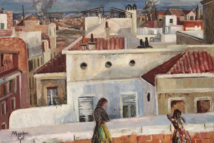 Serrería Belga Inaugura Exposición Retrospectiva de Menchu Gal, Pionera del Premio Nacional de Pintura