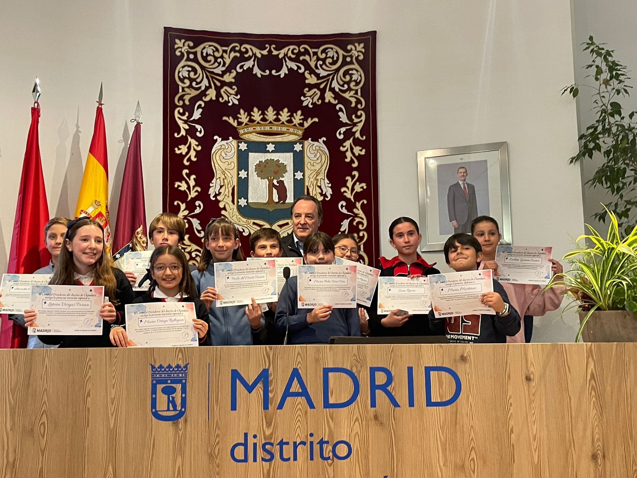 1.850 escolares participan en el III Certamen de Relatos Cortos de Chamberí en honor al papel de la mujer