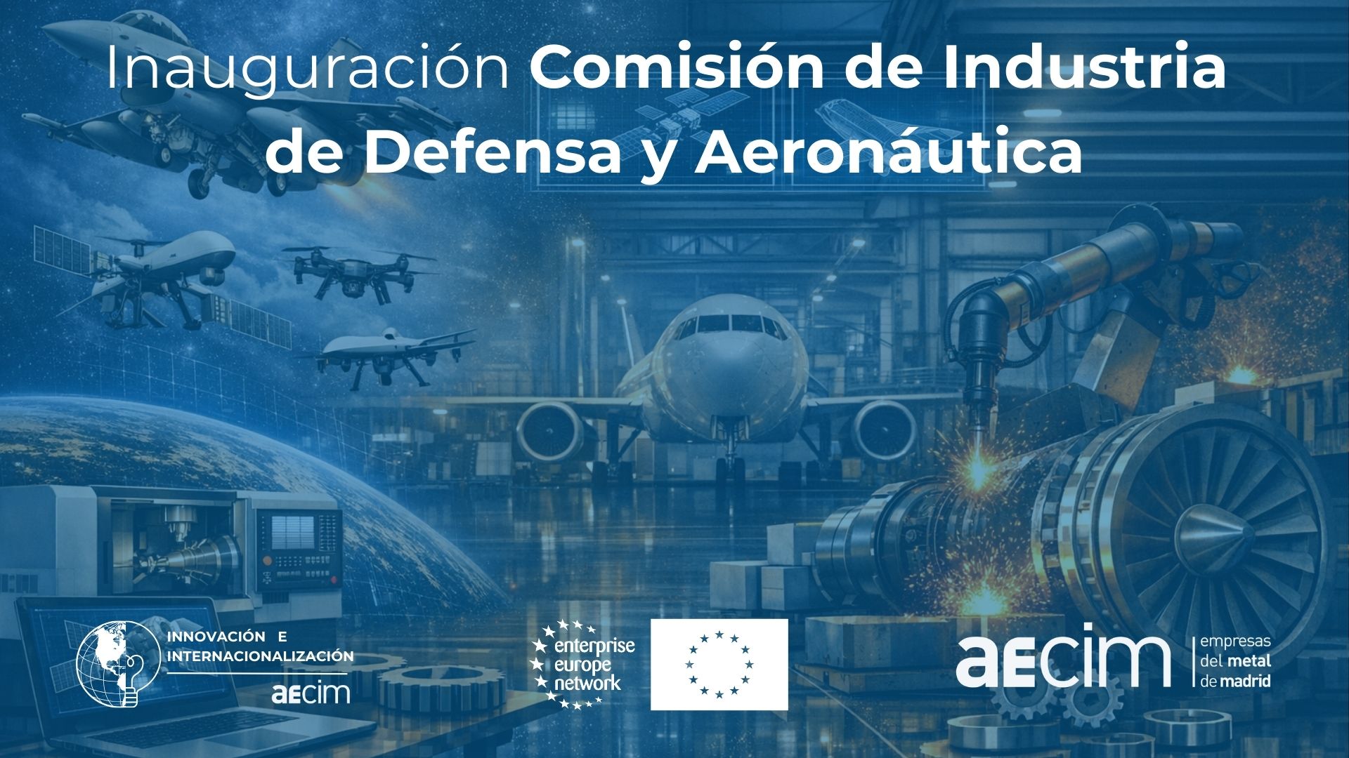 AECIM Establece Comisión de Defensa para Impulsar el Crecimiento Industrial en Madrid