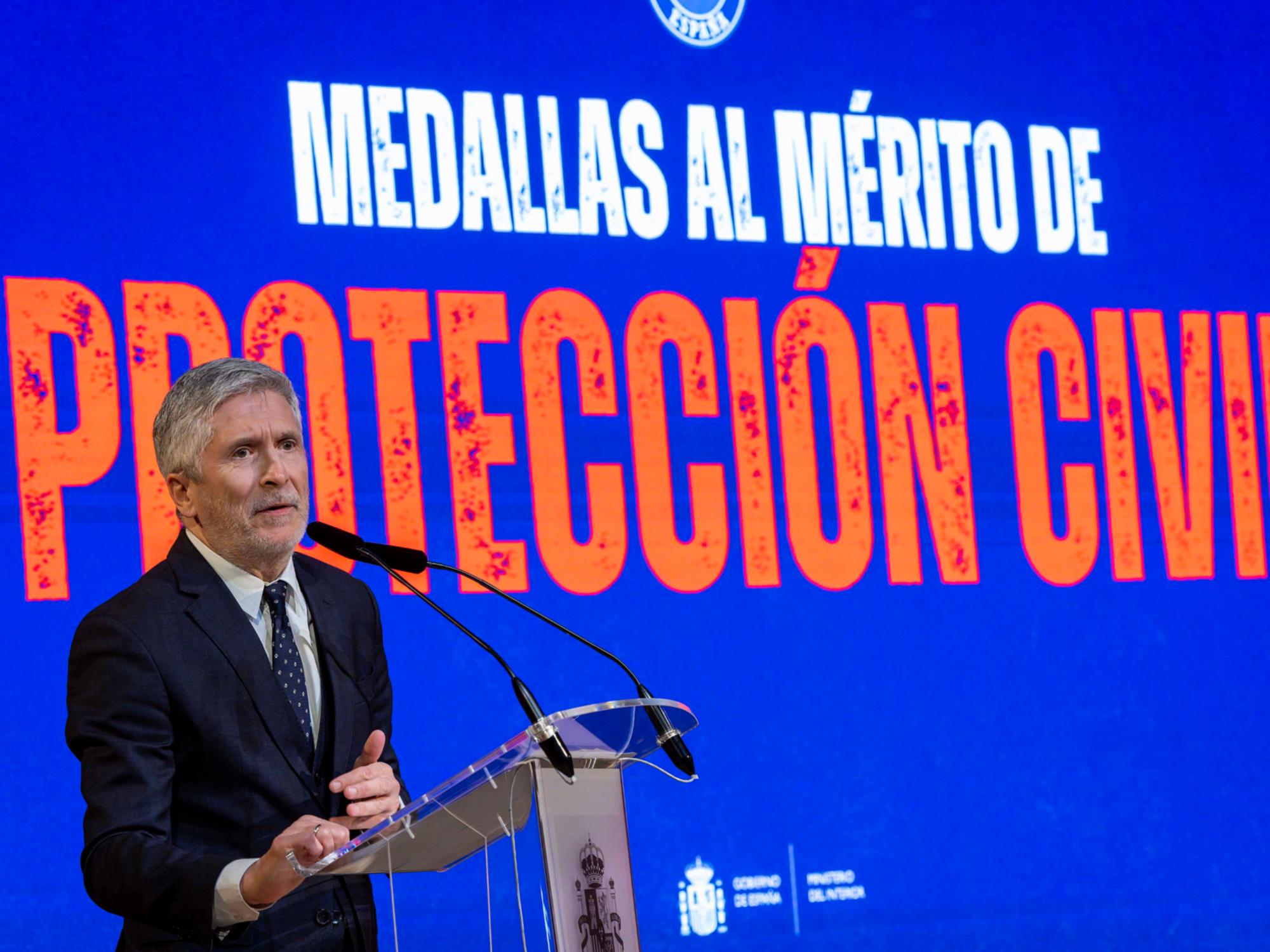 Adamuz recibe la medalla de oro al Mérito de la Protección Civil por parte del Ministerio del Interior