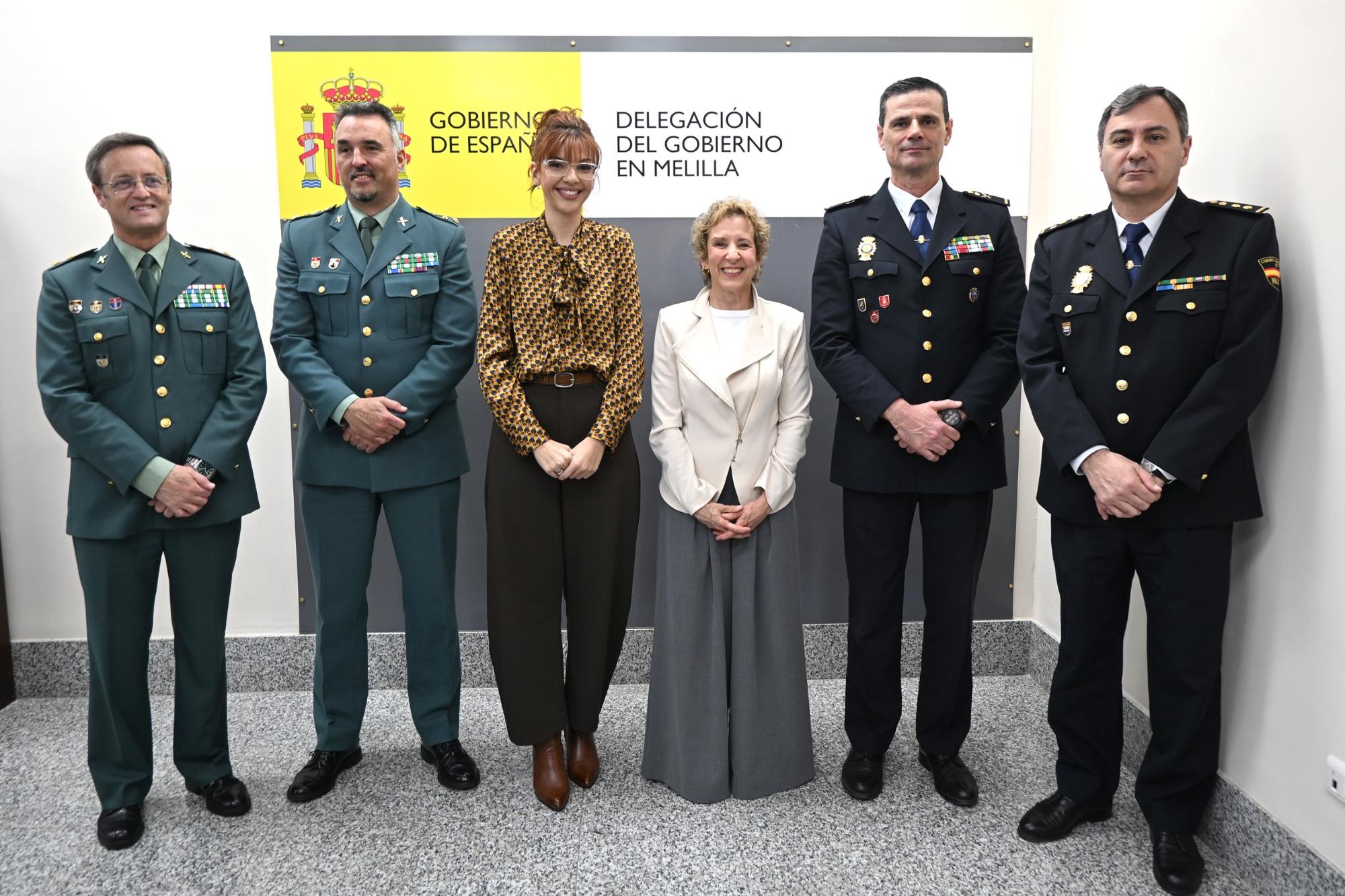 Aina Calvo anuncia una renovación integral de las infraestructuras de la Policía Nacional y Guardia Civil en Ceuta y Melilla