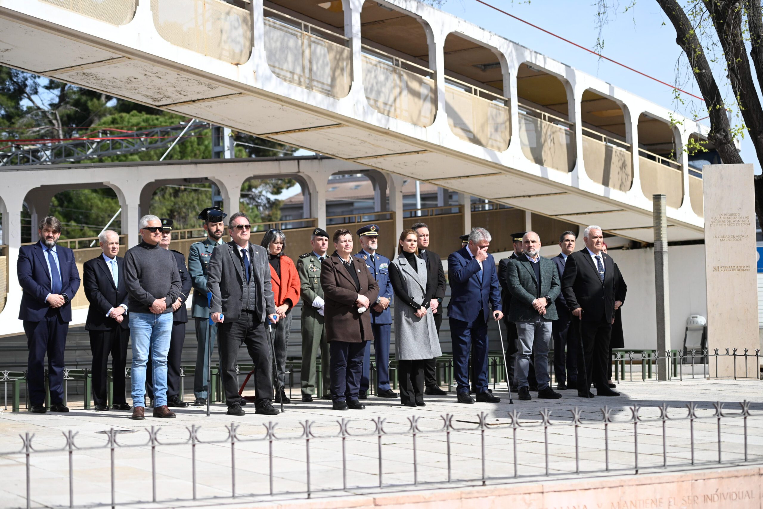 Alcalá de Henares conmemora a las víctimas del 11M en su aniversario.