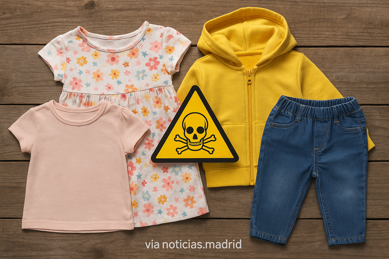 Alertan sobre ropa infantil económica contaminada con plomo, según estudio