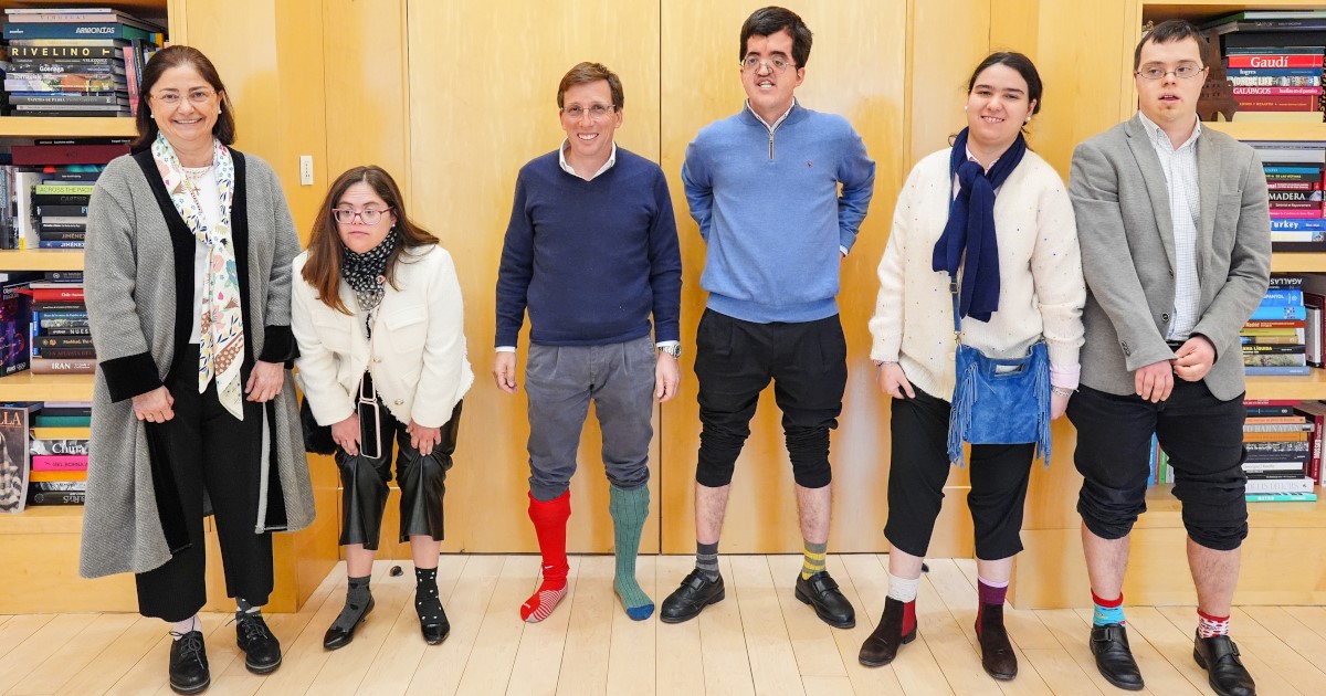 Almeida defiende la inclusión integral de personas con síndrome de Down en Madrid