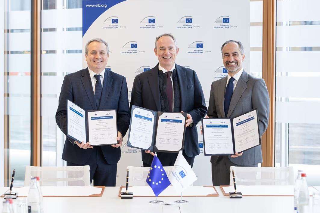 BBVA y BEI impulsan financiación verde con acuerdos de garantía y asesoría por 380 millones de euros
