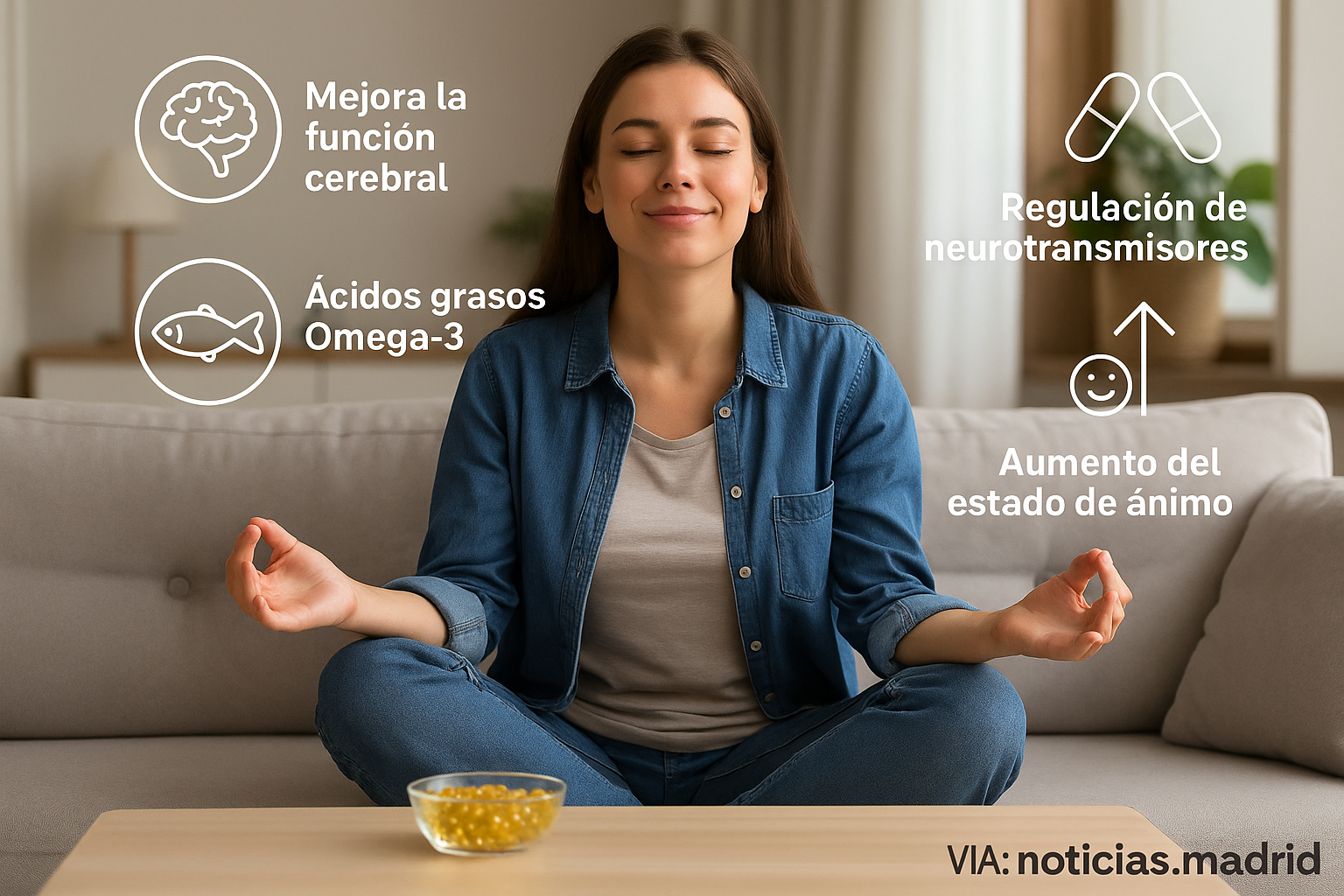 Beneficios de los ácidos grasos Omega-3 para elevar el estado de ánimo