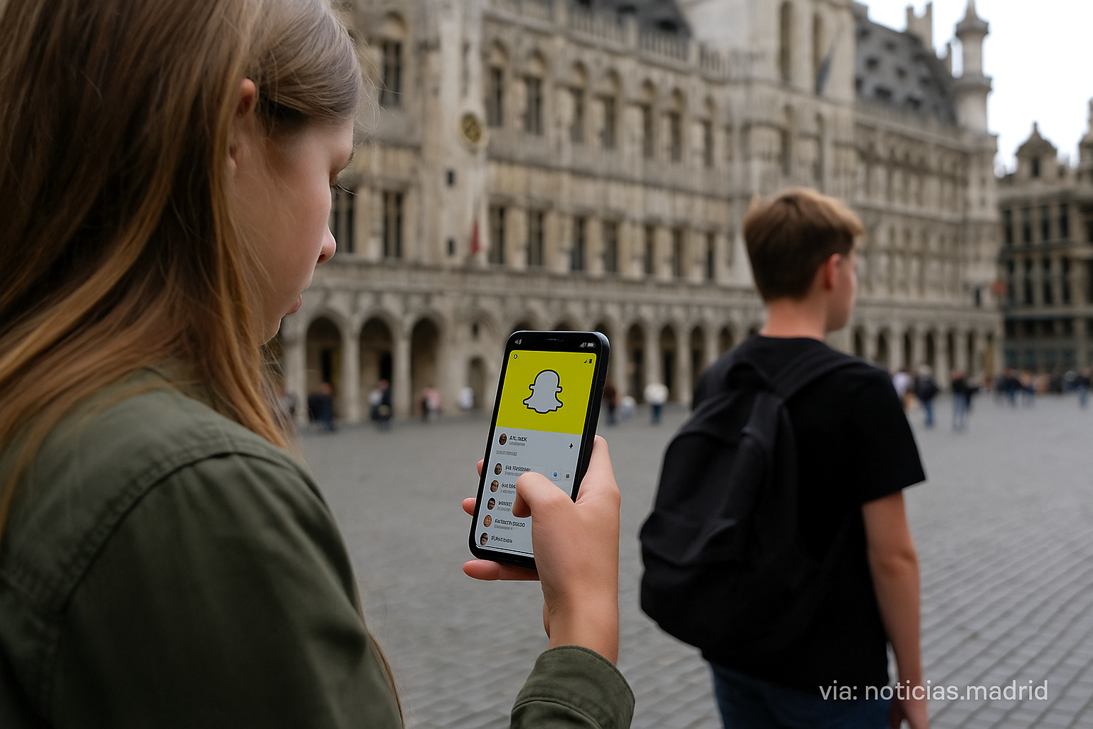Bruselas investiga Snapchat por exposición de menores a intentos de captación y acoso sexual