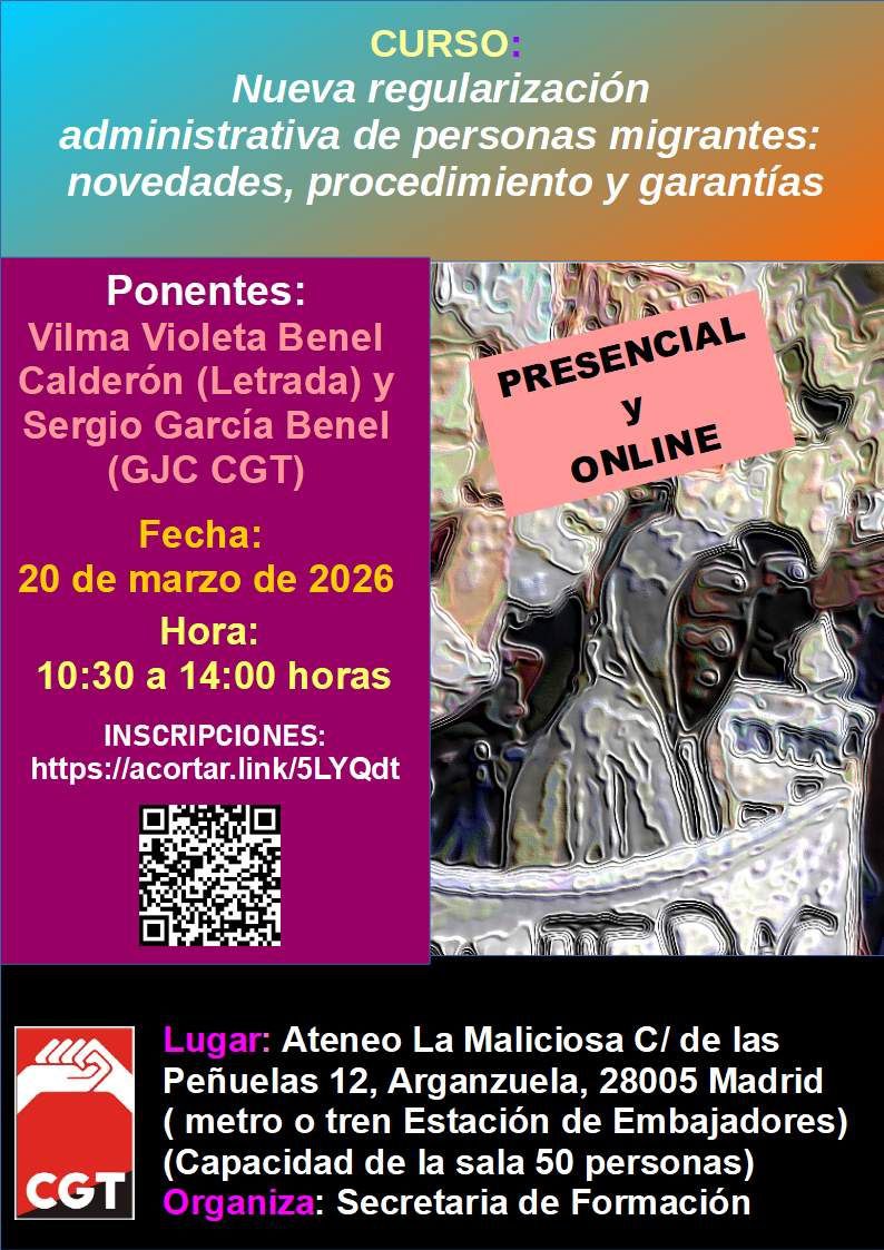 CGT Impulsa Capacitación en Procesos de Regularización para Migrantes