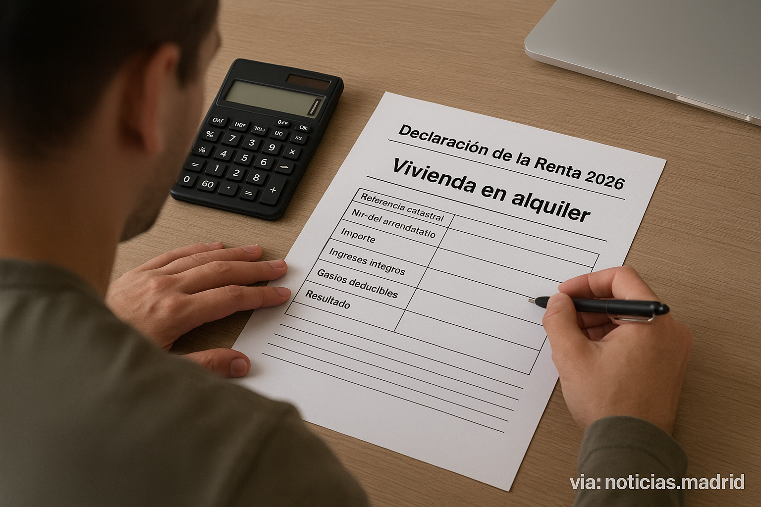 Casillas que debes completar en la declaración de la Renta 2026 si tienes una vivienda en alquiler