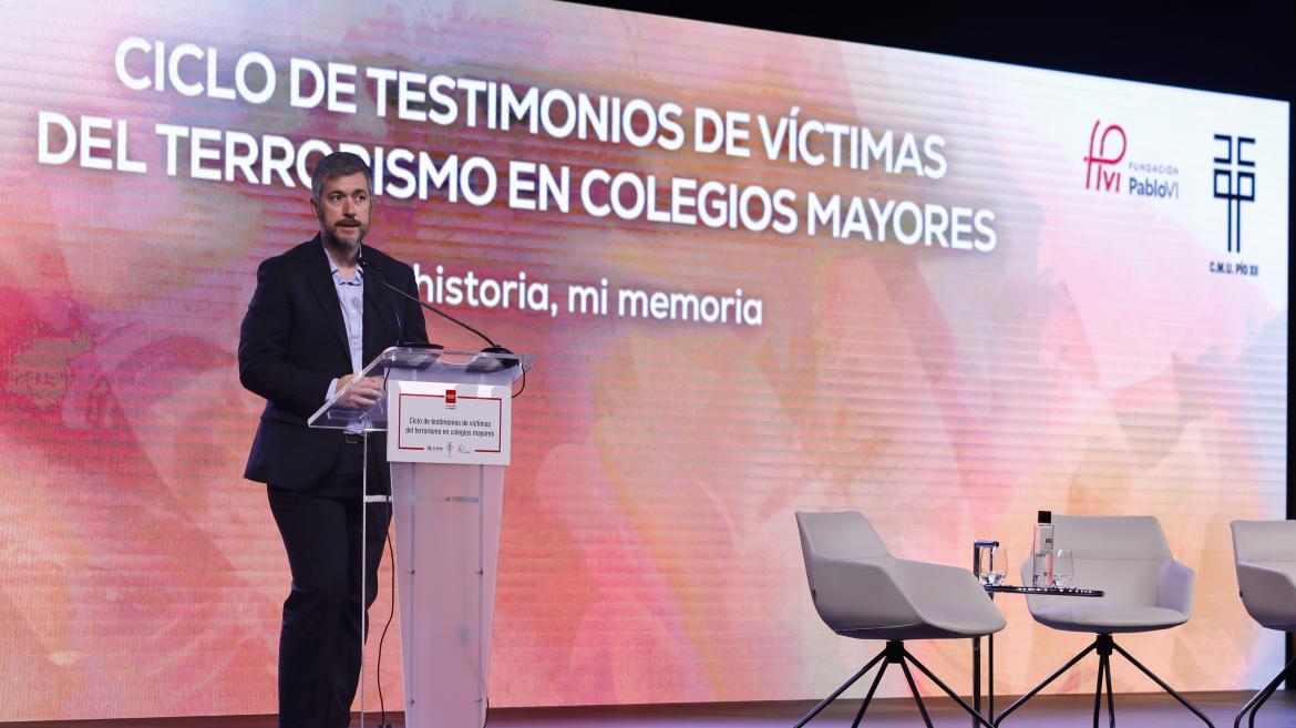 Ciclo de Conferencias para Universitarios: Voces de Víctimas del Terrorismo en Madrid