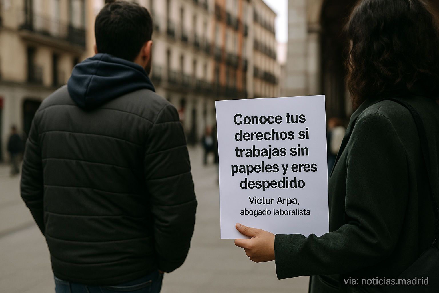 Conoce tus derechos si trabajas sin papeles y eres despedido, según Víctor Arpa, abogado laboralista