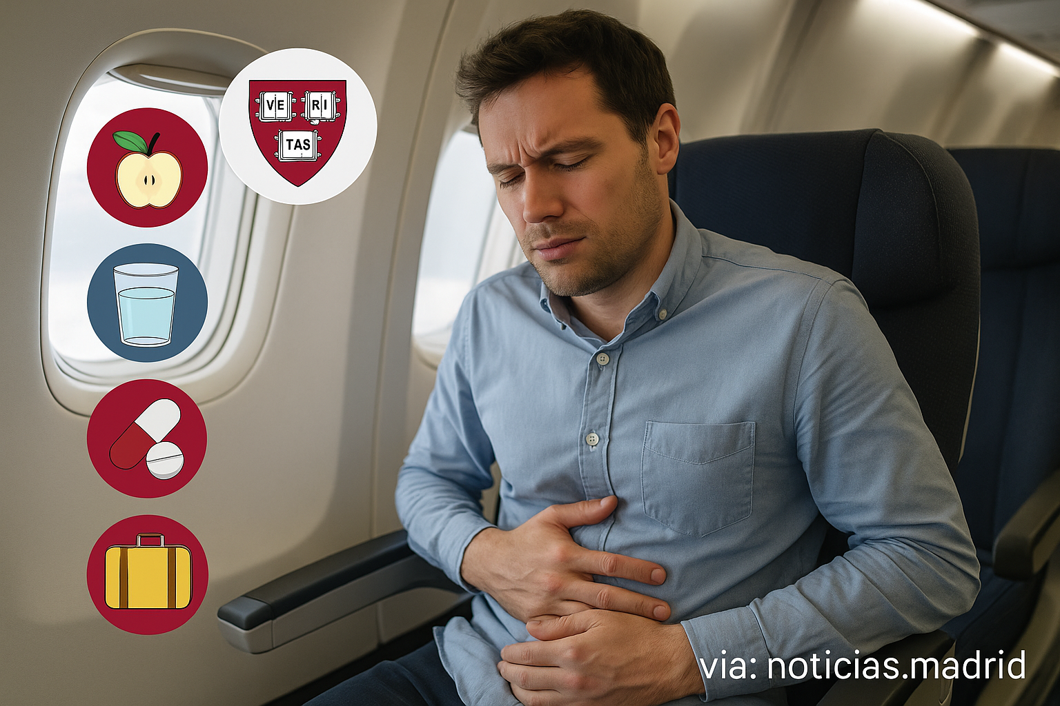 Consejos de Harvard para prevenir y aliviar problemas estomacales durante los viajes