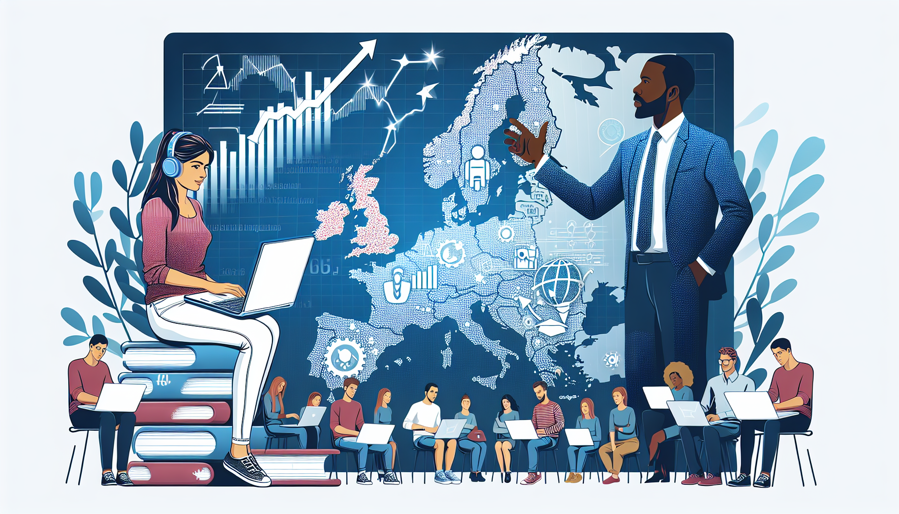 Crecimiento del Aprendizaje en Línea: La Nueva Preferencia Educativa en la Unión Europea