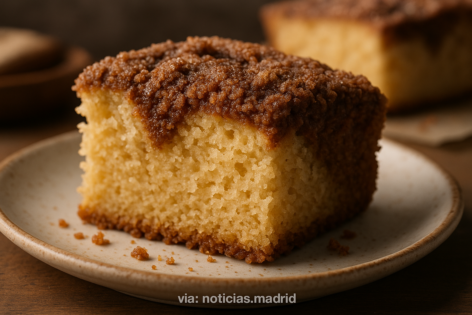 Delicia en Cada Mordisco: La Irresistible Suavidad del Bizcocho de Canela